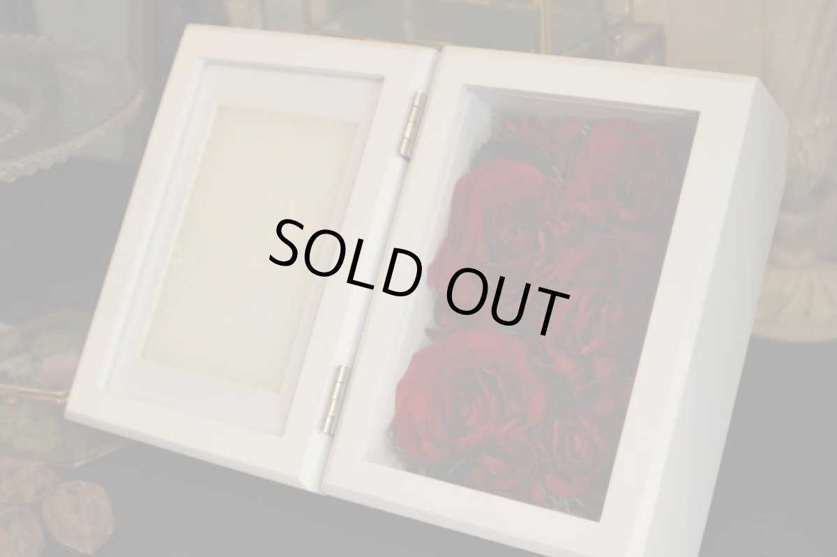 画像3: 生花のプリザーブドフラワー加工 Venus（ウエヌス）ミニフォトフレーム (3)