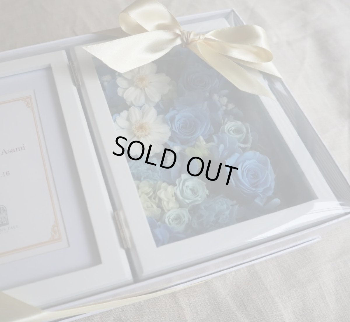 Lサイズのみ専用ボックスをご用意可能(¥1200税別)